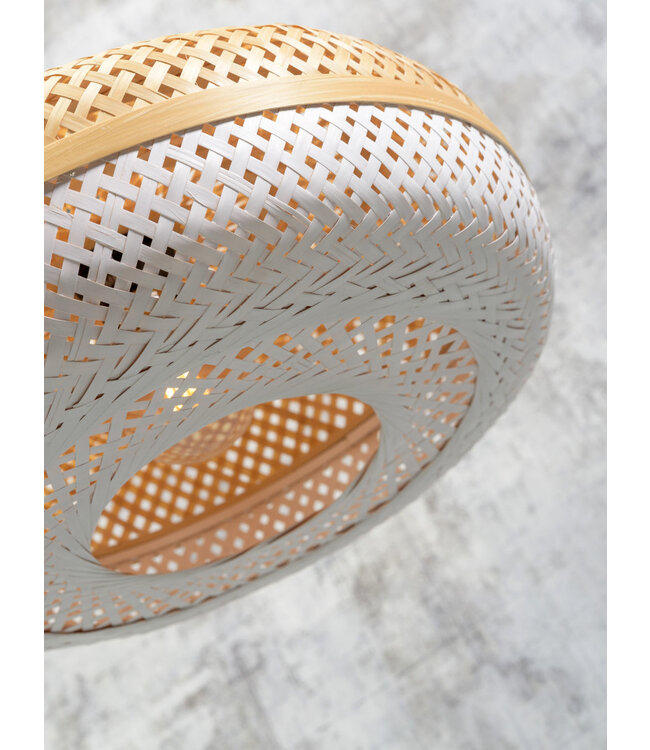 Hanglamp Palawan bamboe flat