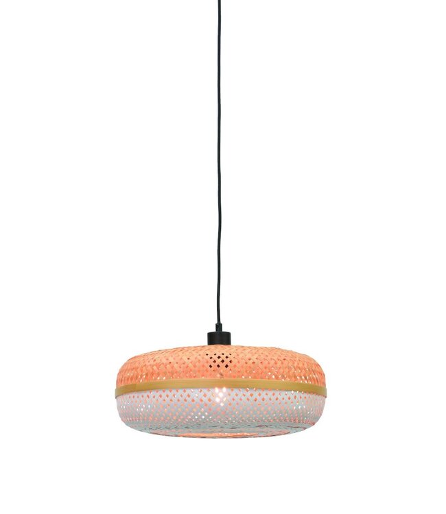 Hanglamp Palawan bamboe flat
