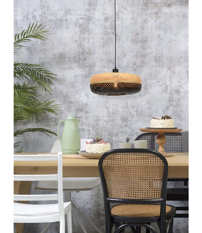 Hanglamp Palawan bamboe flat