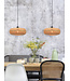 Hanglamp Palawan bamboe flat