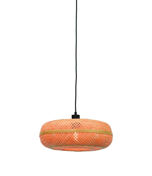 Hanglamp Palawan bamboe flat