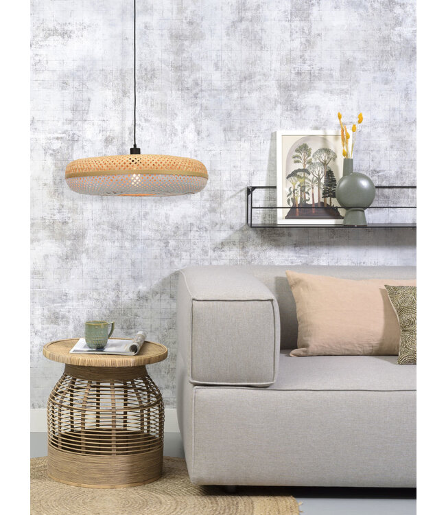 Hanglamp Palawan bamboe flat