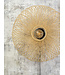 Wandlamp Cango bamboe verticaal rond in zwart of naturel