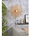 Wandlamp Cango bamboe rond in zwart of naturel maat L