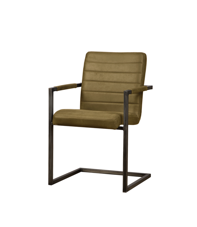 Eetkamerstoel Rocca met armleuning in 4 kleuren