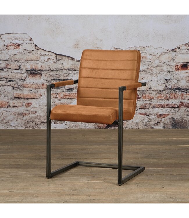 Eetkamerstoel Rocca met armleuning in 4 kleuren