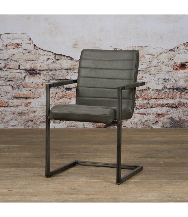 Eetkamerstoel Rocca met armleuning in 4 kleuren