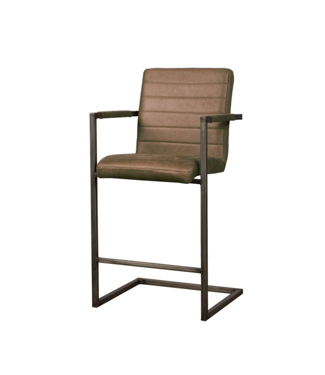 Barkruk Rocca met armleuning