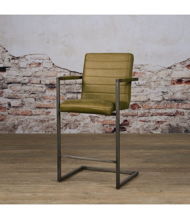 Barkruk Rocca met armleuning