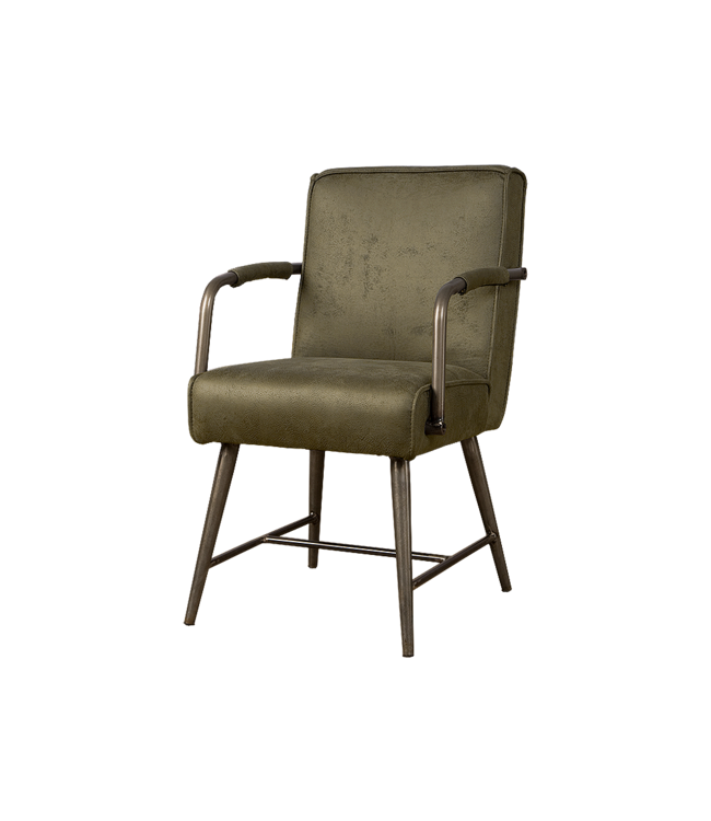 Eetkamerstoel Belmonte met armleuning in 3 kleuren