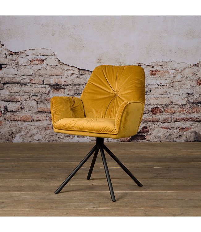 Eetkamerstoel Palma met armleuningen