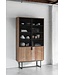 Vitrinekast ODEON Hoog medium van DTP Home