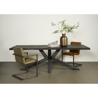 thumb-Eettafel Sovana Live Edge zwart-2