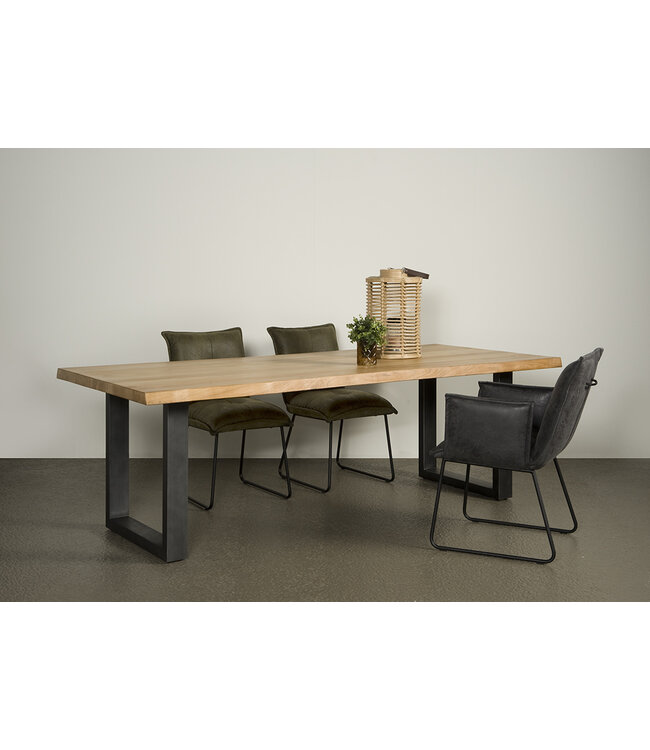Eettafel Ultimo Live Edge naturel