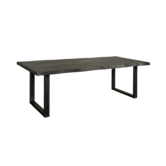 Eettafel Ultimo Live Edge Black