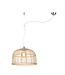 Hanglamp Borneo Bamboo single shade