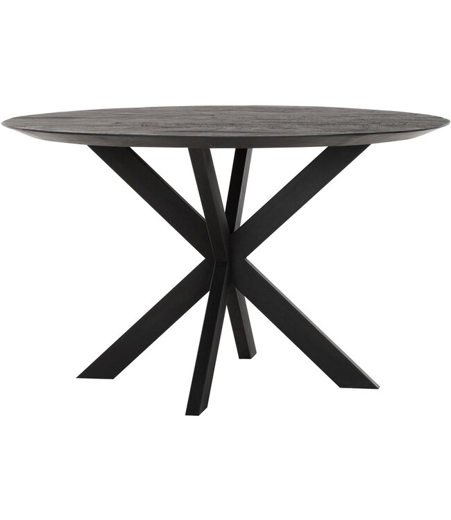Eettafel Timeless Black Shape rond, 2 maten