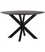 Eettafel Timeless Black Shape rond, 2 maten