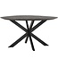 Eettafel Timeless Black Shape rond, 2 maten