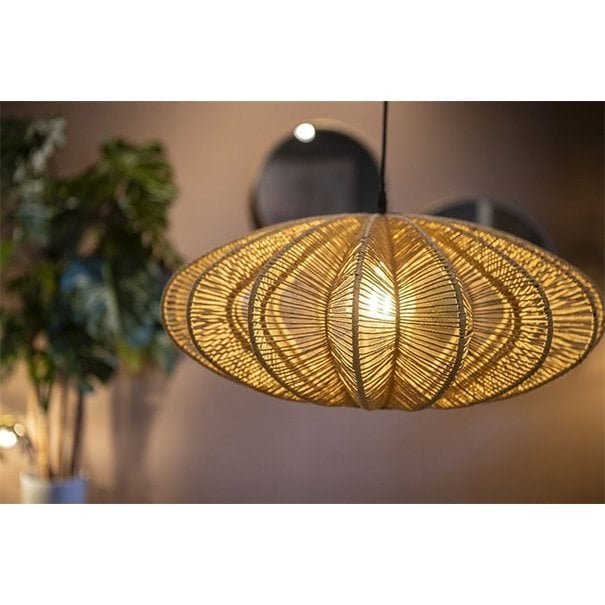 By-Boo By-Boo Hanglamp Nimbus in zwart of naturel