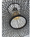 Hanglamp CANGO Elips in bamboe naturel of zwart
