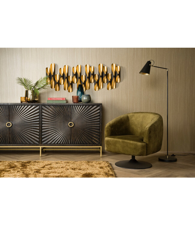 Tower Living draaifauteuil Barga met armleuningen