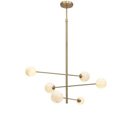 Hanglamp Carrara  3 arms 6-globe