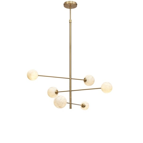 It's about RoMi Hanglamp Carrara  3 arms 6-globe