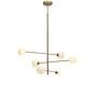 Hanglamp Carrara  3 arms 6-globe