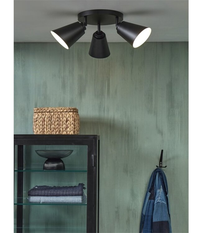 Plafonnière Bremen 3 spots