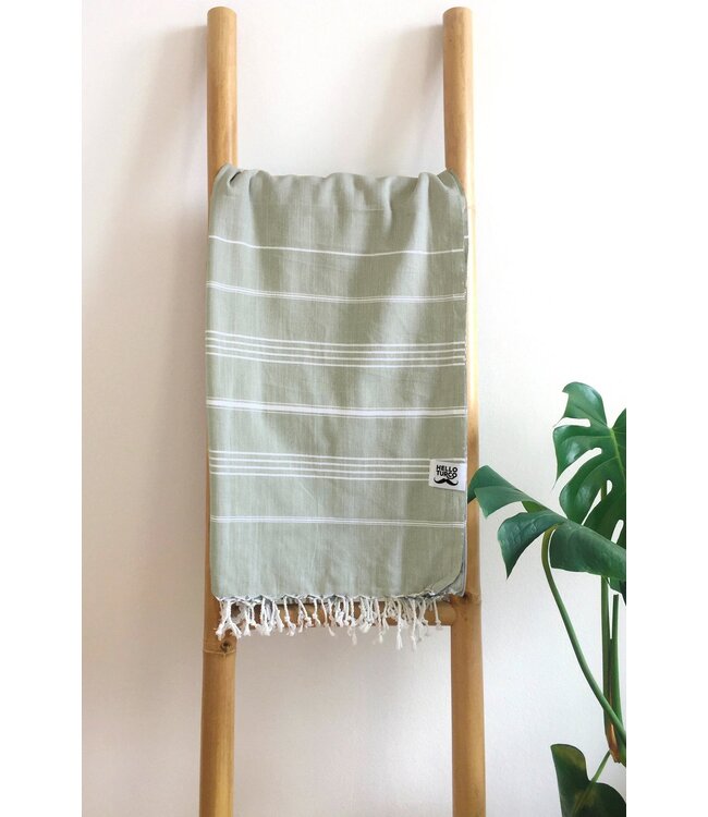 Hello Turco hamamdoek Pickie Mint XL 220 x 150 cm