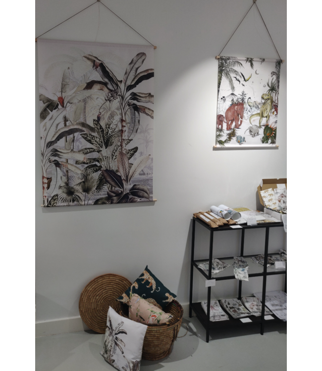 Annet Weelink Textielposter DREAMY JUNGLE SOFT