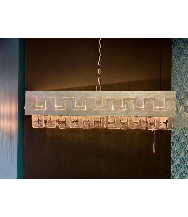 Leclercq & Bouwman hanglamp Casero in  zilver of industrial dark