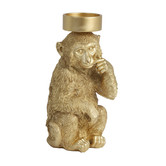 Kandelaar Monkey Goud