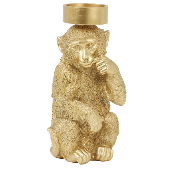 Light & Living  Kandelaar Monkey Goud