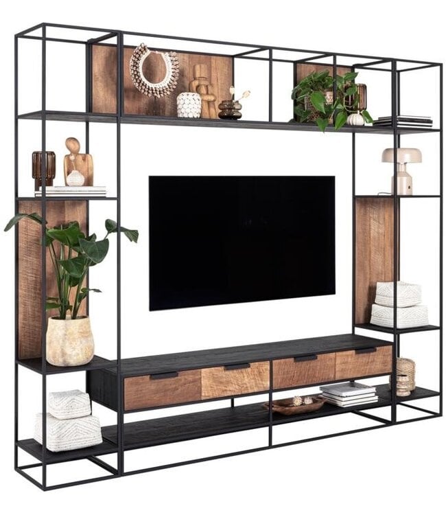 DTP Home TV Wall element 2a: Cosmo boekenrek small