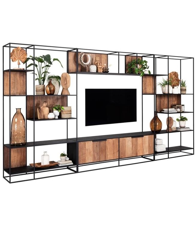 DTP Home TV Wall element 2c: Cosmo boekenrek Large 120 cm