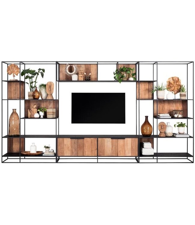 DTP Home TV Wall element 2c: Cosmo boekenrek Large 120 cm