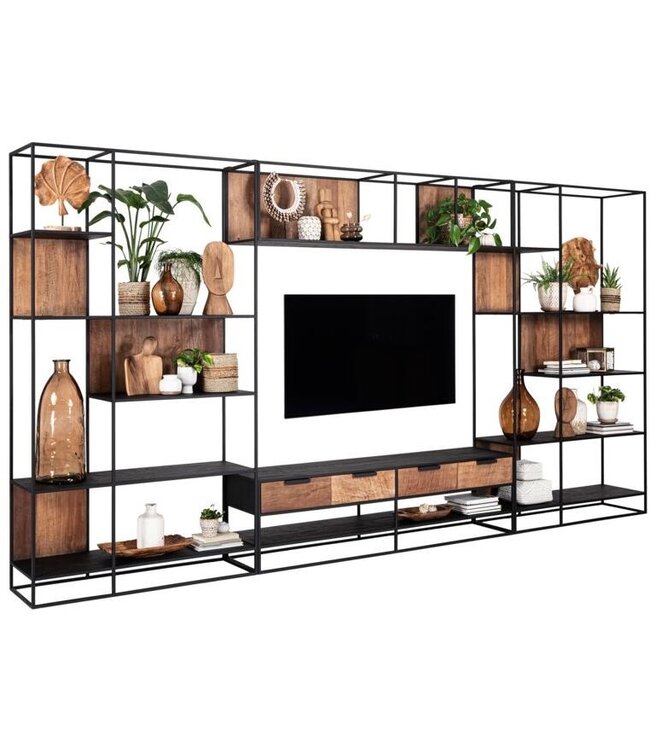 DTP Home TV Wall element 1a: Cosmo TV-meubel, 4 laden