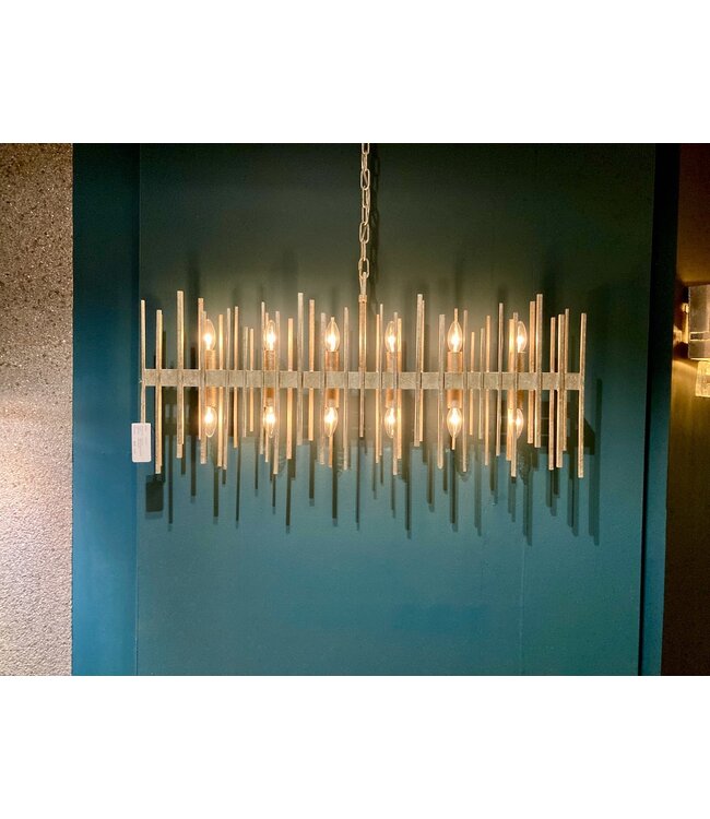 Leclercq & Bouwman hanglamp Raffelo in metaal  zilver