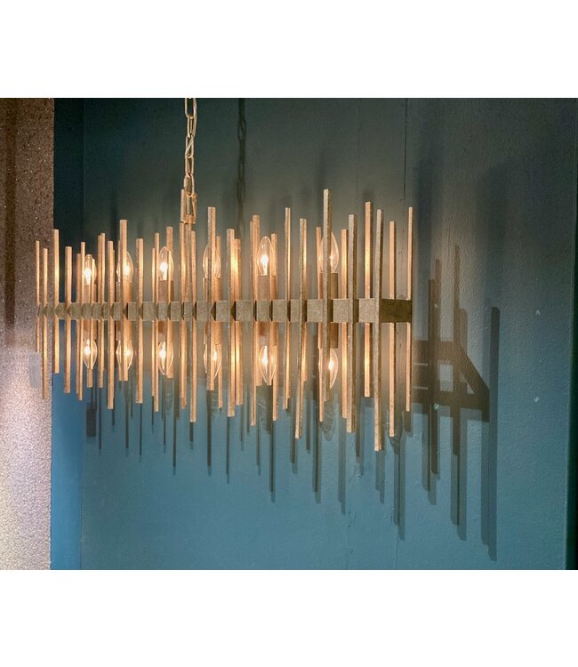 Leclercq & Bouwman hanglamp Raffelo in metaal  zilver