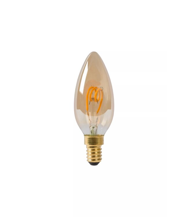 Lucide Dimbare LED lamp amberkleurig E14 3W 2200 K