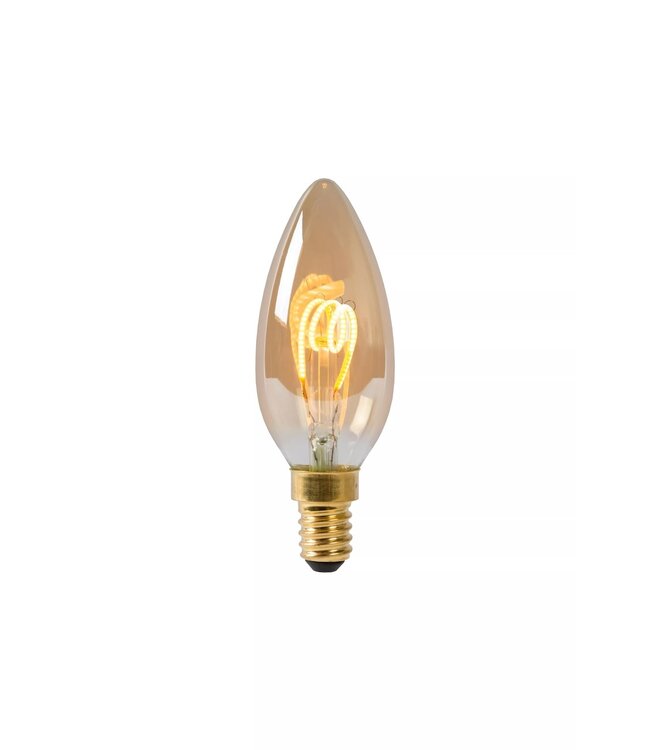 Lucide Dimbare LED lamp amberkleurig E14 3W 2200 K