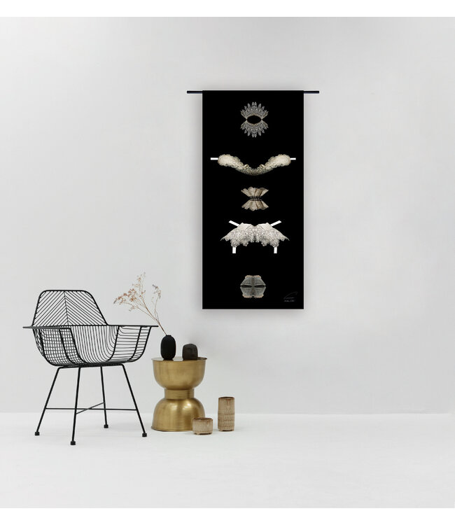 Urban Cotton wandkleed Collars Golden Age