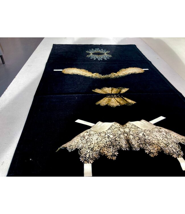 Urban Cotton wandkleed Collars Golden Age