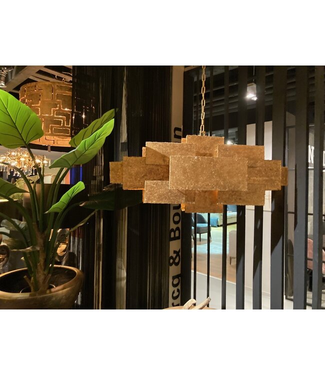 Leclercq & Bouwman hanglamp BELUGA in brons of zilver