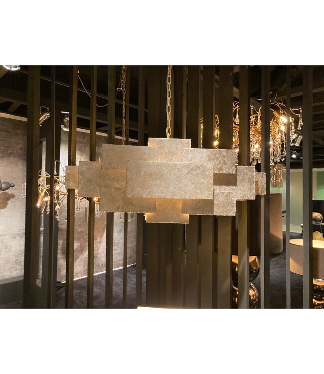 Leclercq & Bouwman hanglamp BELUGA in brons of zilver