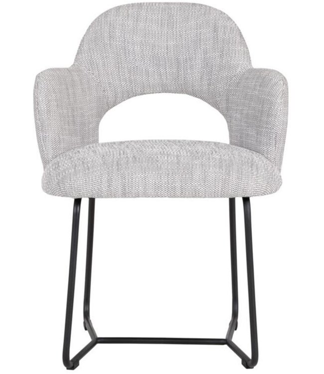 Must Living eetkamerstoel Vista in Polaris lichtgrijs - Copy