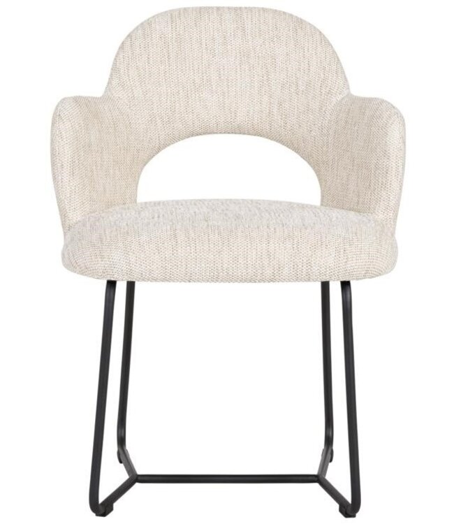 Must Living eetkamerstoel Vista in Polaris naturel