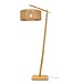 Good&Mojo Vloerlamp Iguazu bamboe L